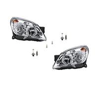Johns Fari alogeni adatti per Opel Astra H 03/04- m. Leucht. Set Sinistra Destra