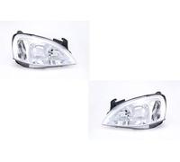 Johns Fari alogeni adatti per Opel Corsa C 07/03-12/09 H7 H1 Set Sinistra Destra
