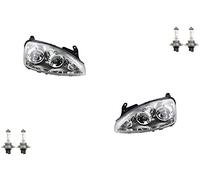 Johns Fari alogeni anteriori per Opel Corsa C 03-09 FF- con H7 H7 Set L R