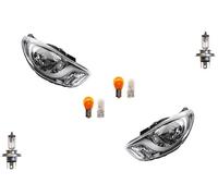 Johns Fari alogeni HSW adatti per Hyundai i10 02/11- con set di lampadine LR
