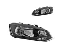 JOHNS Fari Anteriori Sinistro Destro H4 Per VW Polo 6R 6C 6R_ 60_ 61_