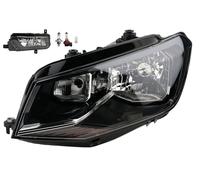 Johns, Faro alogeno anteriore adatto per VW Caddy IV SA 05/15- H4 sinistro + fendinebbia + lampadina