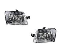 Faro alogeno anteriore per Fiat Panda 169 03- Set H4 L R con motore