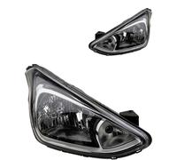 JOHNS Faro Fanale Principale Sinistro Destro H7/H4 per Hyundai i10 Ba Ia