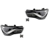 Johns, Set di fari allo xeno adatti per Audi A1 8X 10-14 D3S con LWR + fendinebbia.
