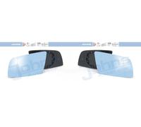 JOHNS Vetro Specchio Set Sinistro Destro Per BMW 5 Serie Touring E61 E60 E64