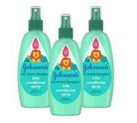 Johnson and Johnson Ltd JOHNSON'S No More Tangles Balsamo Spray per Bambini Confezione Multipla - Lascia i Capelli Morbidi, Lisci e Facili da Pettinare - pH Bilanciato per Pelli Delicate - 3 x 200 ml