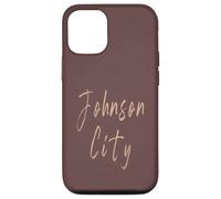 Johnson City Tennessee Design vintage elegante Custodia per iPhone 12/12 Pro