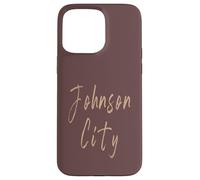 Johnson City Tennessee Design vintage elegante Custodia per iPhone 15 Pro Max