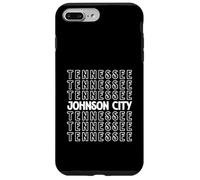 Johnson City Tennessee TN impilato per uomini e donne Custodia per iPhone 7 Plus/8 Plus