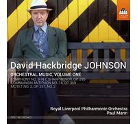 Johnson David Hackb - David Hackbridge Johnson: Orchestral Music Vol 1