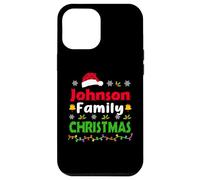 Johnson Family Christmas Matching Personalised Funny Xmas Custodia per iPhone 12 Pro Max