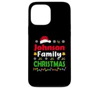 Johnson Family Christmas Matching Personalised Funny Xmas Custodia per iPhone 13 Pro Max