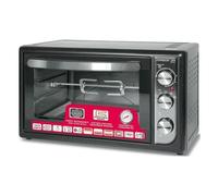 Forno Elettrico Multifunzione Johnson J50 2000W 50L - Girarrosto, Timer 60 Min - Cottura Rapida e Uniforme di Carne, Pane e Dolci e Affidabile