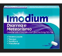 Imodium Diarrea e Meteorismo 2 mg/125 mg 12 compresse