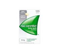Johnson & Johnson Nicorette 2 mg per smettere di fumare 105 gomme da masticare