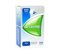 Nicorette 4 Mg Gusto Menta Forte 105 Gomme Masticabili