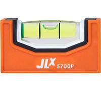 Johnson Level & Tool 5700P JLX - Livella magnetica tascabile, 7 cm, arancione, 1 livello