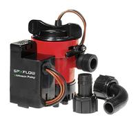 Johnson Pump, 05903-00, Cartridge Combo Pompa di sentina sommersa automatica, 12 V, 3.785 l/h, rossa