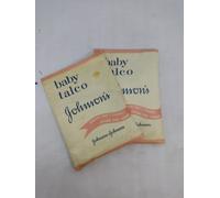 Johnson's 2 buste baby talco vintage anni '50