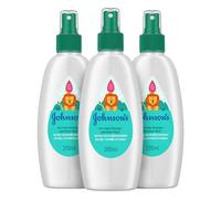Johnson's Baby Balsamo spray non più tiranti per bambini, 3 x 200 ml