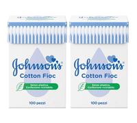 Johnson's® Baby Cotton Fioc 2x100 pz Bastoncino