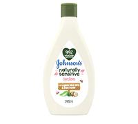 Johnson's Baby Crema Liquida per il Corpo, Naturally Sensitive, per Pelli Sensibili, Ingredienti Naturali, 395 ml