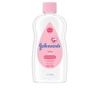 Johnson's Baby Olio, Olio corpo idratante per pelli delicate, Olio neonato nutriente ideale per il massaggio quotidiano, Olio Johnson's Baby Oil per bambini e adulti, senza coloranti e alcol, 300 ml
