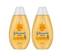 Johnson's Baby Shampoo 2 x 300 ml, Shampoo bambini e neonati con Aloe e Vitamina B5, Formula Non Più Lacrime, Detergente neonato con pH bilanciato per pelle delicata, Dermatologicamente testato