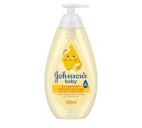 Johnson's Baby Top-to-Toe 3 in 1 Bagno dalla Testa ai Piedi, 500 ml | Bagnoschiuma, shampoo e detergente 3in1, Per viso, corpo e capelli, Per la pelle delicata di neonati e bambini, pH bilanciato