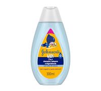 Johnson's Kids Shampoo, Balsamo e Bagnodoccia 3 in 1 300 ml, Detergente bambini con olio di Cocco e formula Non Più Lacrime, Bagnoschiuma bambini per la pelle delicata e tutti i tipi di capelli