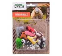 Johntoy Animal World - Animal World - Set da gioco da 12 pezzi