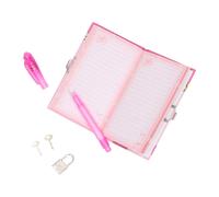 Johntoy secret diary with lock and pen pink