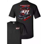 Johny Rockstar Corvette 427 Chevy Chevrolet Vintage Muscolo Auto T Shirt TDC-252