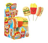 JohnyBee Mallow Fast Food Marshmallow Gusto Tutti Frutti Espositore da gr.35x18