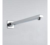 JOHO Braccio Doccia Quadrato da Parete a Prova di Bomba Braccio da Parete per Soffione Doccia a Pioggia con Carico Consentito di circa 52Kg