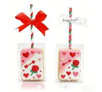 JOHOPACK 100 scatole trasparenti per riso, 8,9 x 6,3 x 3,5 cm, scatole trasparenti per dolcetti, caramelle, caramelle, bomboniere, compleanni, baby shower, feste di nozze