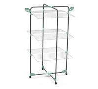 Joia Home Everest Stendibiancheria da pavimento Nero, Argento, Turchese Joia Home