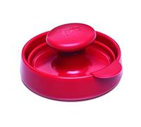 Joie 51010 Pressa per hamburger e tortiera, plastica, rosso