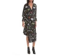 Joie Abito Midi Plissettato Con Rouches Per Donna