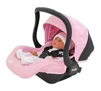 Joie Junior I-GEMM - Seggiolino auto per bambole, comodo da portare con sé, seggiolino auto da viaggio con portaoggetti, cinghia integrata per bambole fino a 45 cm, carrozzine, passeggini e accessori