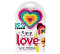 Joie Kitchen Gadgets 067742-129994 - Clip a forma di cuore, in plastica, multicolore