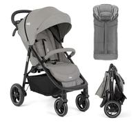 Joie Litetrax Set passeggino con sacco termico | comodo passeggino sportivo per città e fuoristrada, sospensioni flessibili, meccanismo pieghevole con una sola mano, UV 50+, pneumatici