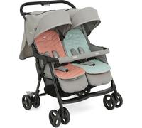 Joie River Passeggino Leggero Gemellare Pieghevole 0M-15 Kg Nectar & Mineral