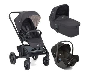 Joie Trio Chrome con Navicella e Ovetto i-Size i-Snug Ember