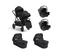 JOIE - Trio Gemellare/Fratellare Versiti Eclipse Con Navicella Ramble XL E Seggiolino Auto i - Snug 2