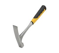 JOIKIT Martello per mattone 30OZ, martello della scelta della roccia della testa piatta, martello del mattoni, martello geologico della testa doppia per l'estrazione mineraria