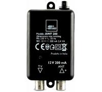JOIN Alimentatore per amplificatore antenna - 12V 200mA - Con connettori F