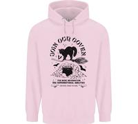 Join il Nostro Coven Divertente Halloween Gatto Bambini Felpa con Cappuccio