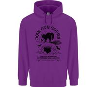 Join il Nostro Coven Divertente Halloween Gatto Bambini Felpa con Cappuccio